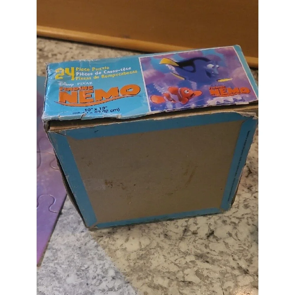 Vintage 2003 Milton Bradley 24Pc Puzzle Disney Finding Nemo Dory 🐟 Hasbro